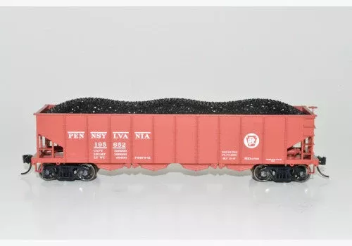 Bowser 43024 HO Scale H21a Open Hopper Pennsylvania (Circle) PRR 195733