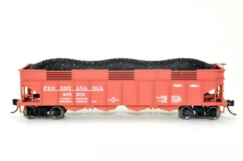 Bowser 43047 HO Scale H22 Open Hopper Pennsylvania PRR 408263