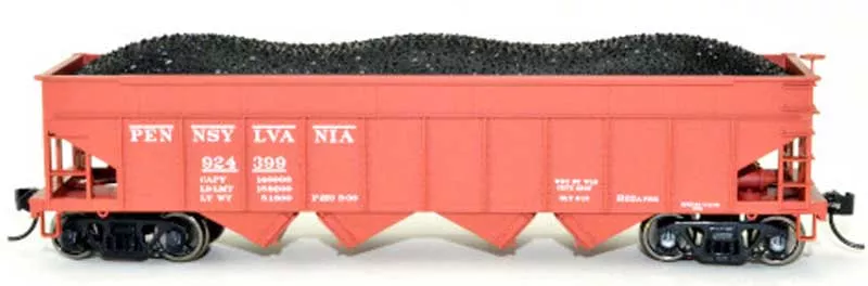 Bowser 43055 HO Scale H22a Open Hopper Pennsylvania PRR 924399