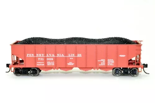 Bowser 43058 HO Scale H21a Open Hopper Pennsylvania Lines 731009