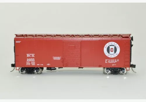 Bowser 43148 HO Scale 40' Boxcar Buffalo Creek BCK 1602