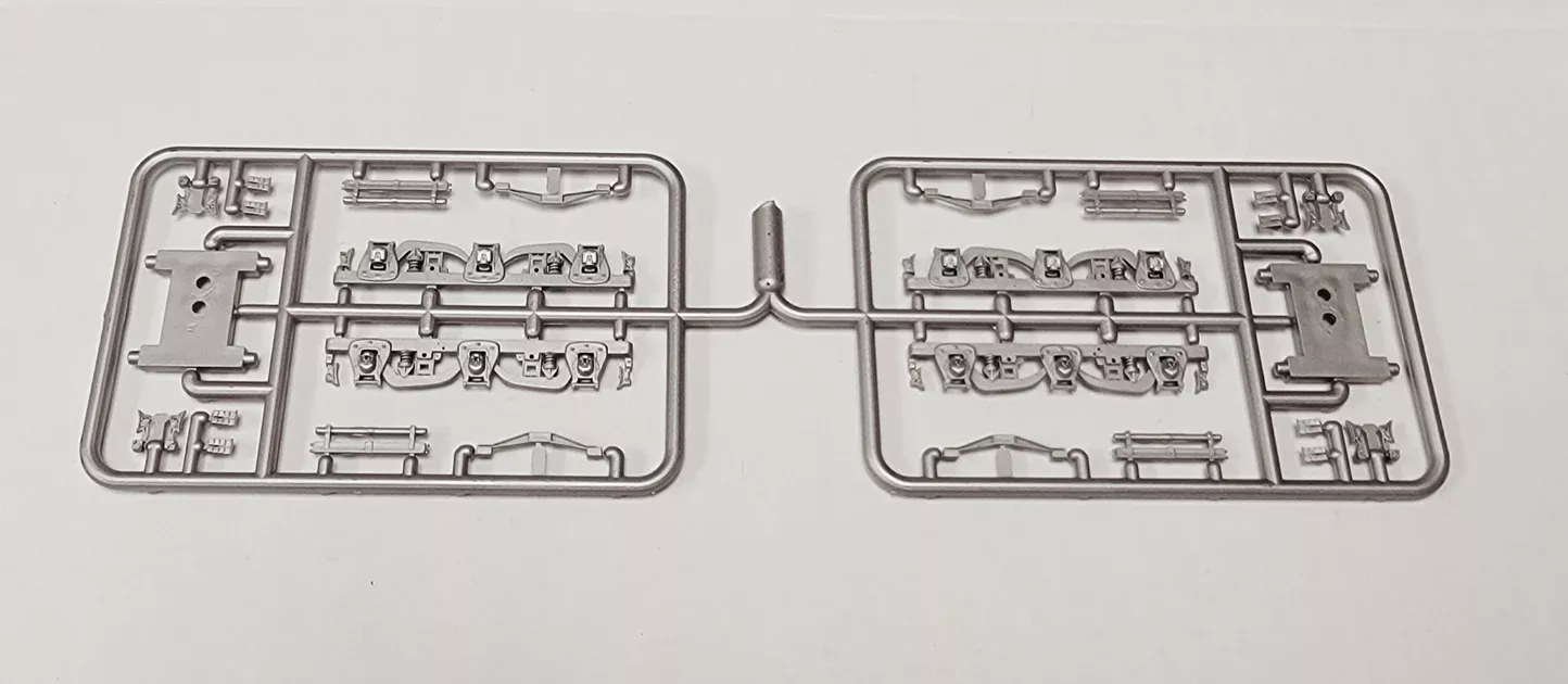 Branchline Trains 150001 HO Scale Pullman Bottom Equalized 2411 Truck Kit Silver (1 Pair)