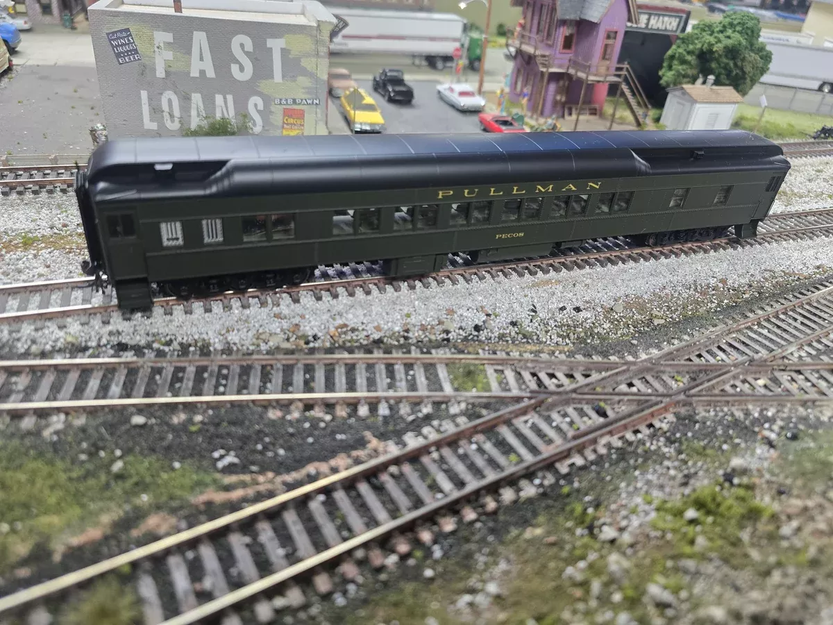 Branchline Trains 15313 HO Scale 12-1 Heavyweight Pullman Sleeper Pecos - NOS