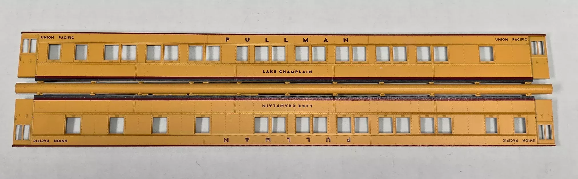 Branchline Trains HO Scale Pullman 10-1-2 3585 UP "Lake Champlain" Car Sides (1 Set)