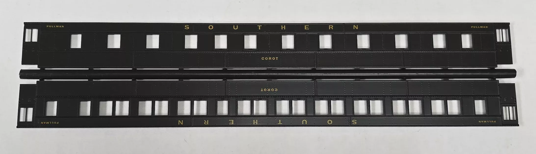 Branchline Trains HO Scale Pullman 6-3 3523 Southern "Corot" Car Sides (1 Set)