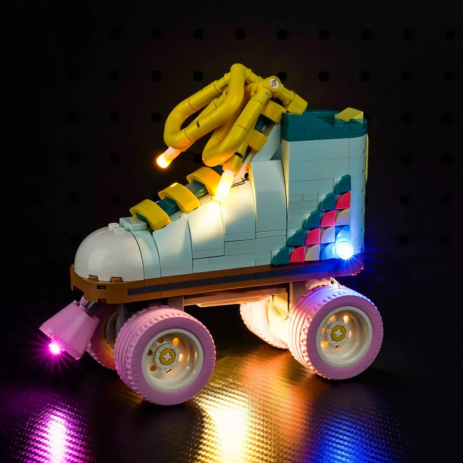 Brickbling Led Light Compatible With Lego Creator Retro Roller Skate,