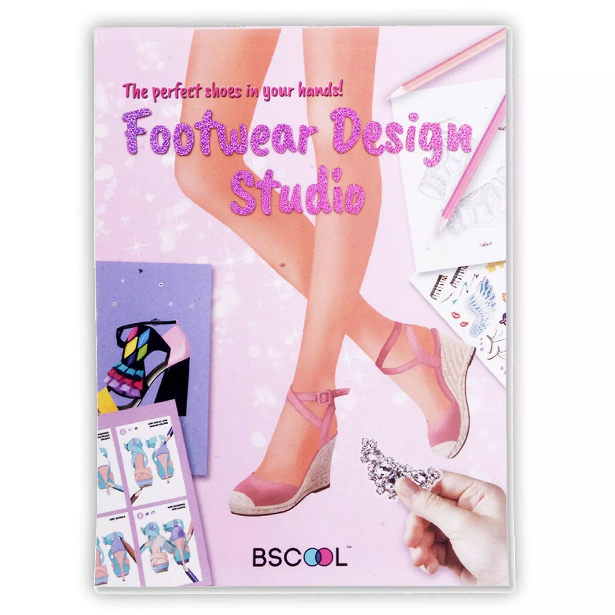 Bscool- Drawing, Coloring & Activity Book. Footwear Design Studio With