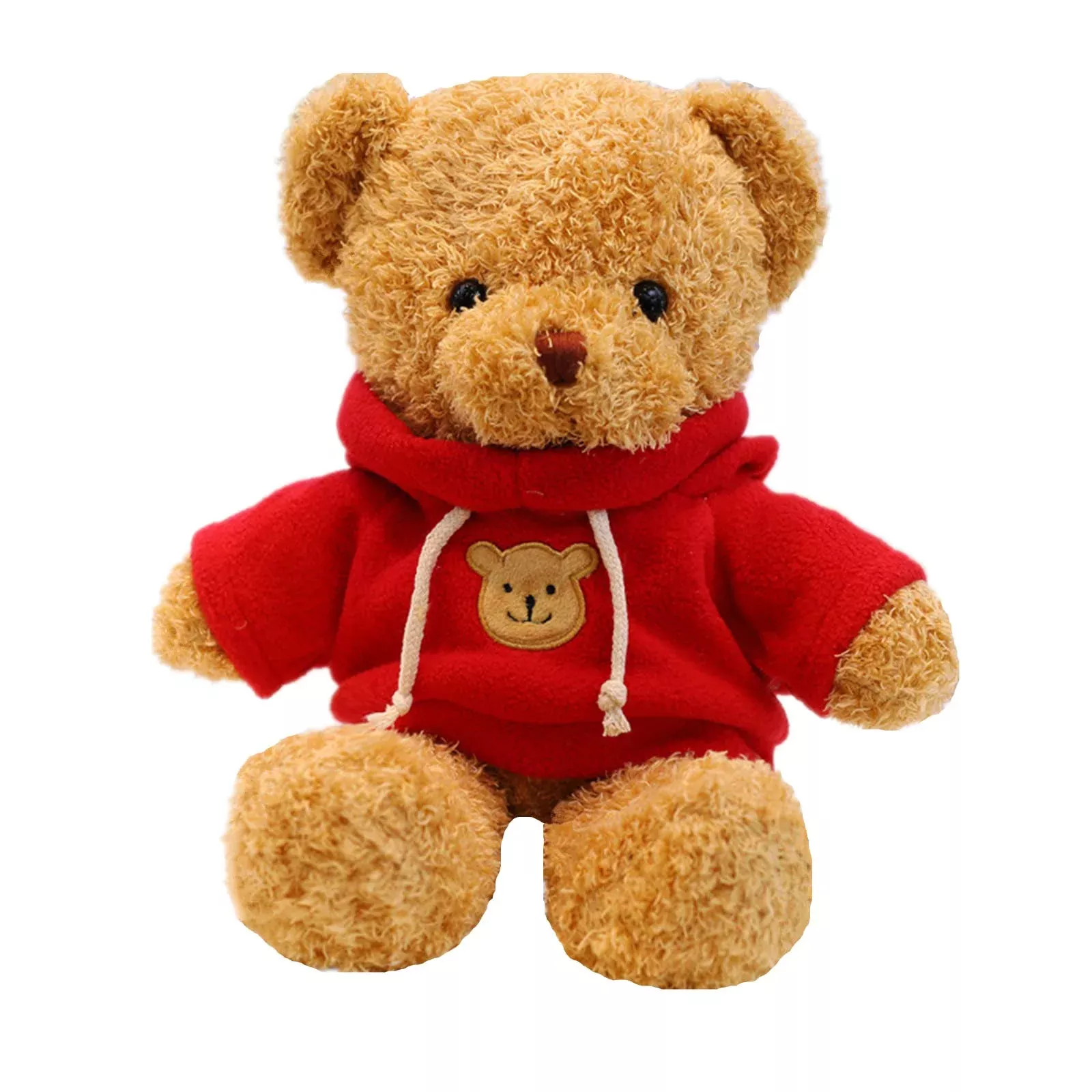 BSVOME 11.8" Red Teddy Bear Stuffed Animal Plush Doll for Kids