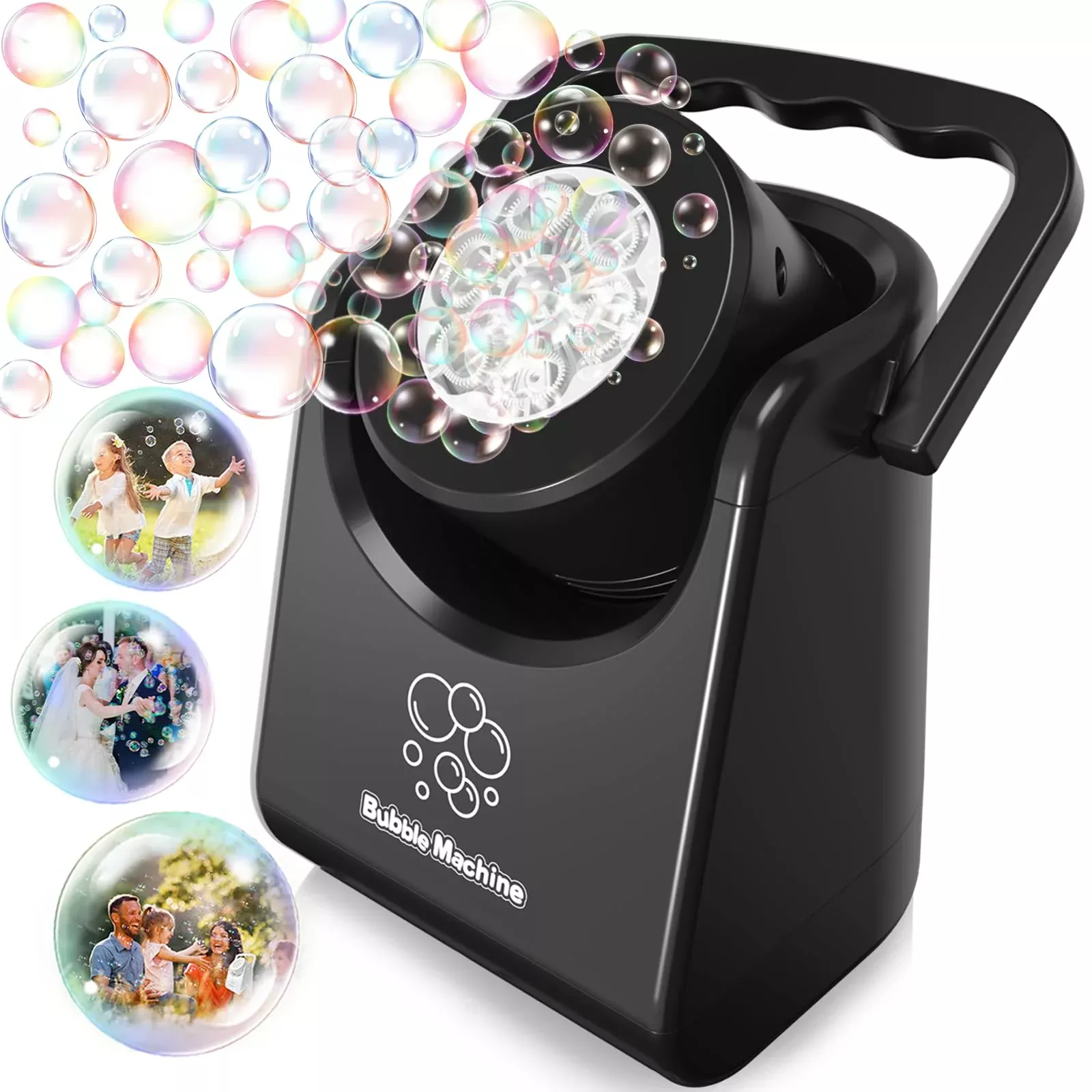 Bubble Machine Automatic Bubble Blower For Kids Batteries Operated Por