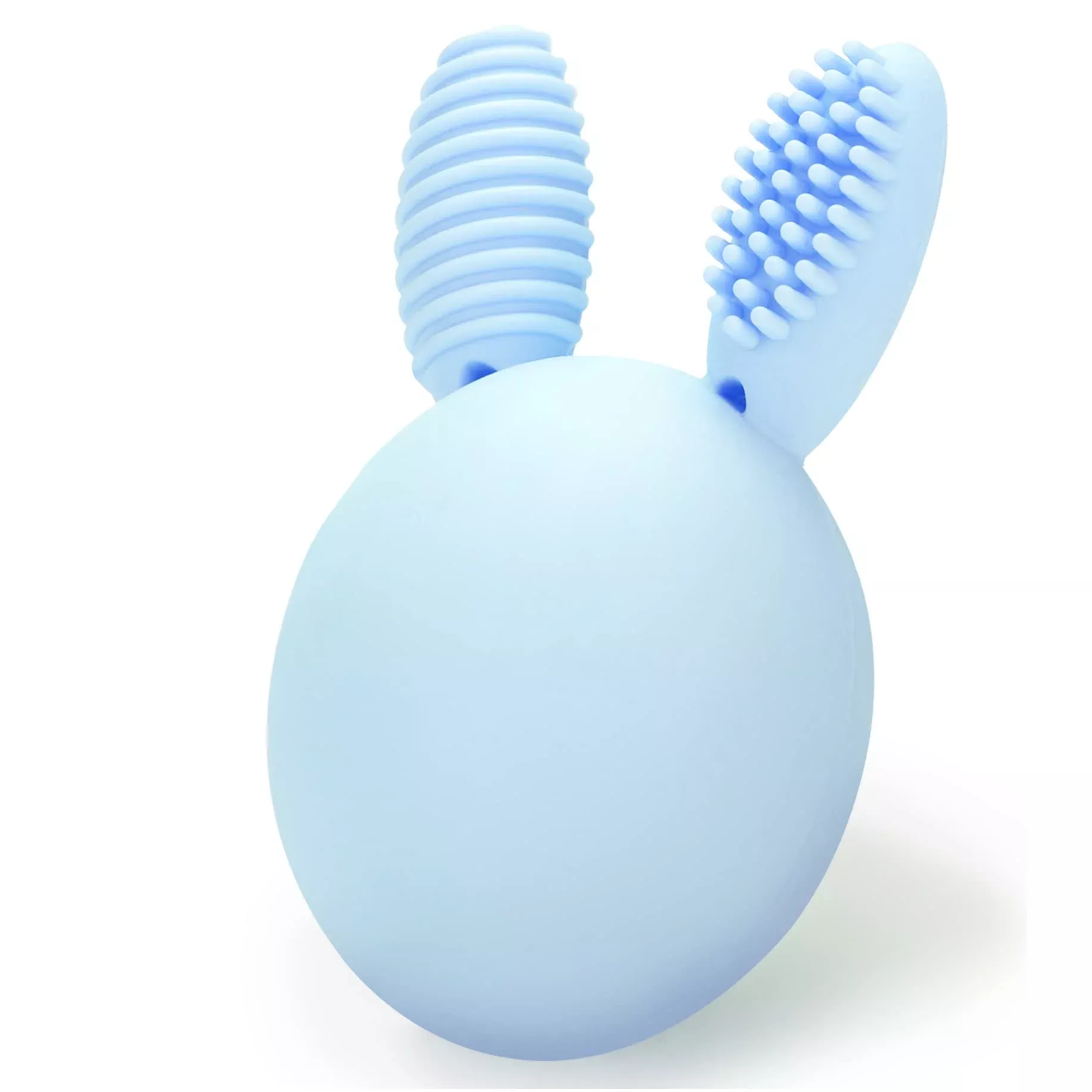 Bunny Eggy Teether Baby Teething Toy Rabbit Egg Rattle Toy Teething Pa