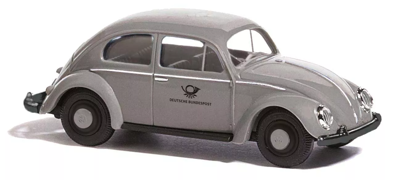 Busch 52964 HO Scale 1955 Volkswagen Beetle with Oval Rear Window - German Post