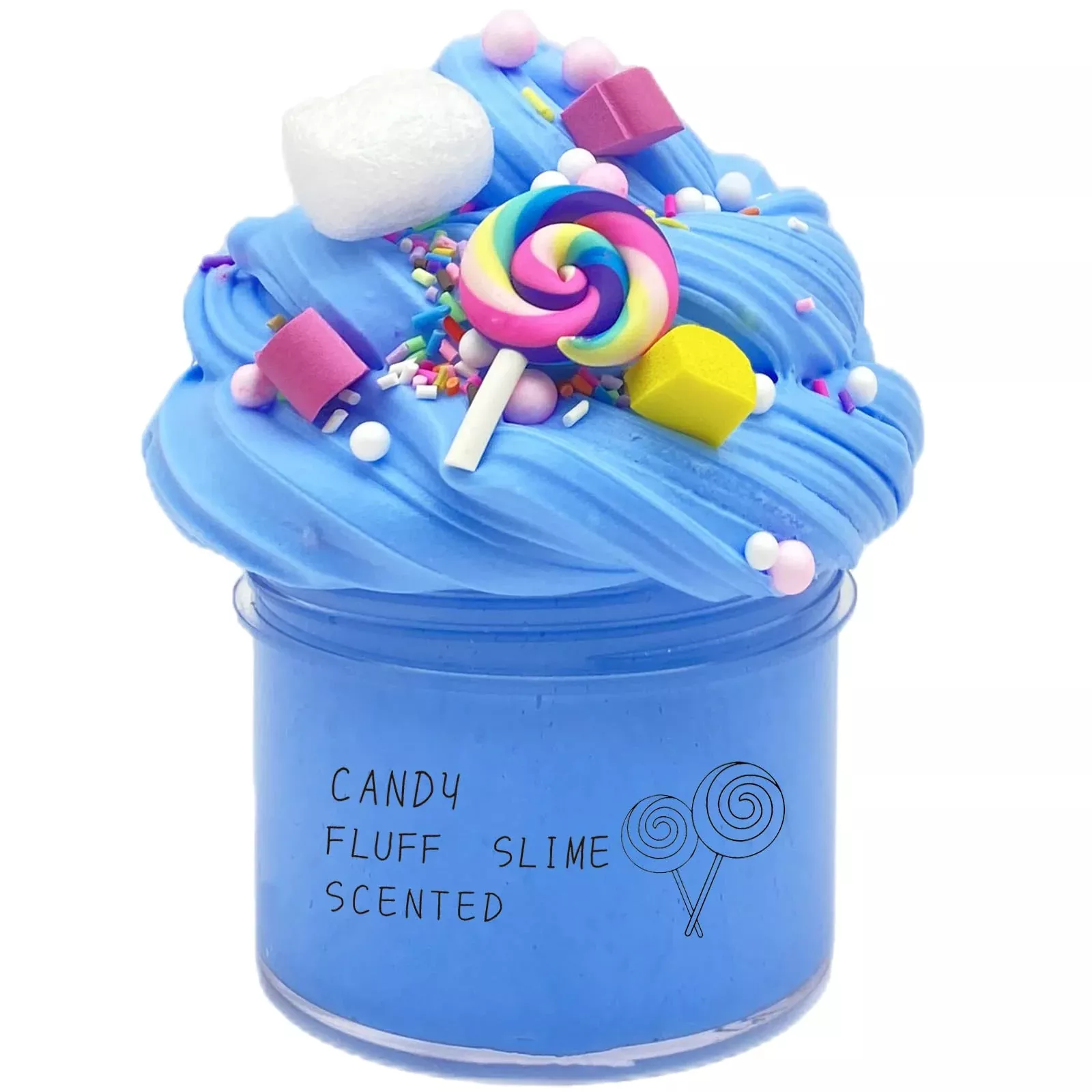 Butter Slime Upgraded Candy Slime With Charms, Scented Sludge, Non-Sti
