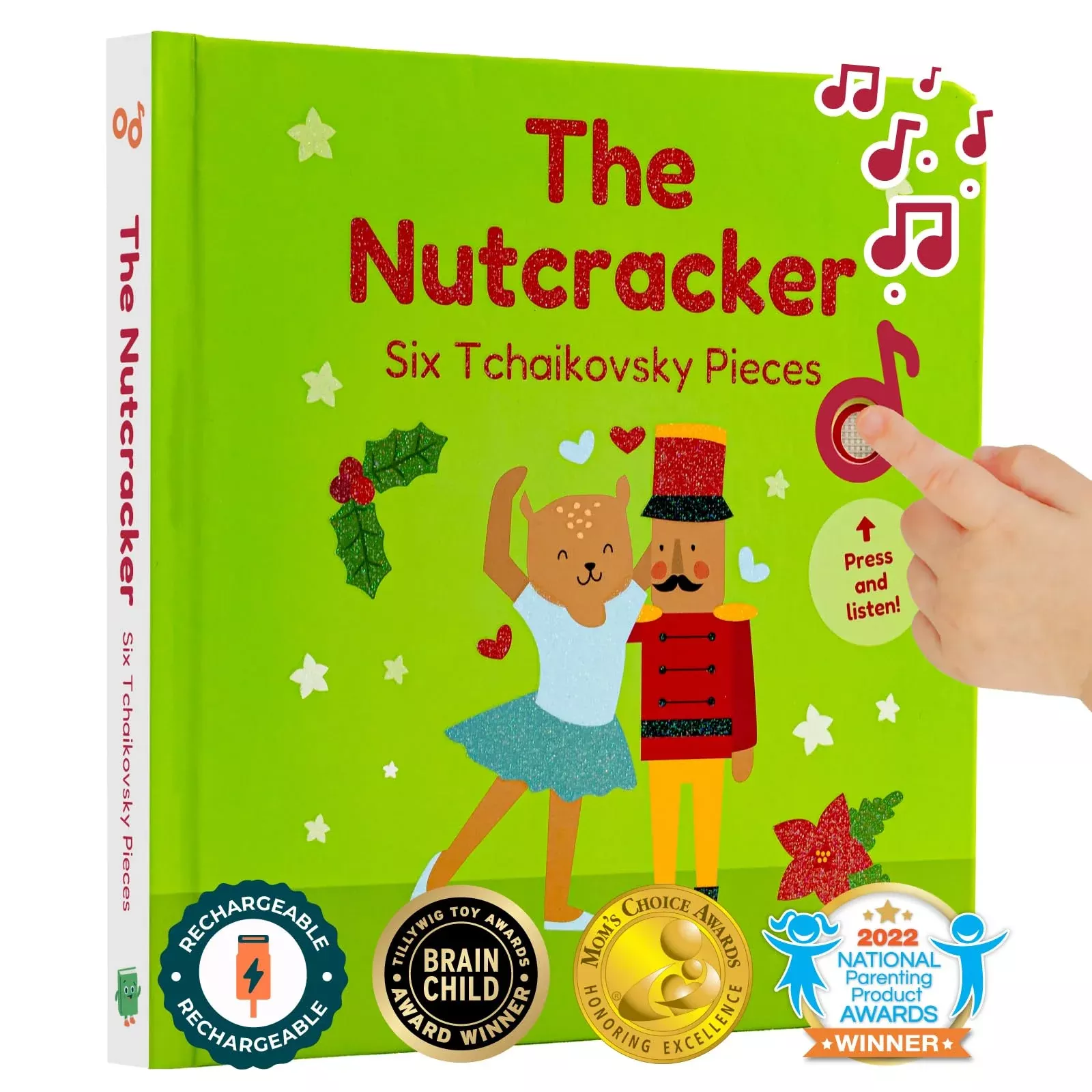 Cali's Books Sound Book for Toddlers, Multicolor, Medium Size