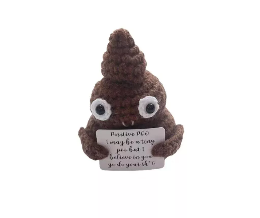 CARAFAST Funny Mini Poop Gift Decoration for Holidays, 1.5IN