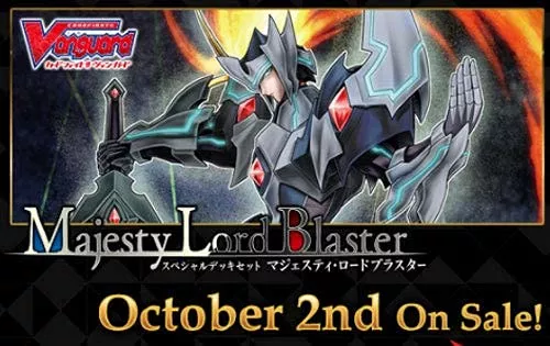 Cardfight Vanguard Majesty Lord Blaster Deck - 50 Multicoloured Cards