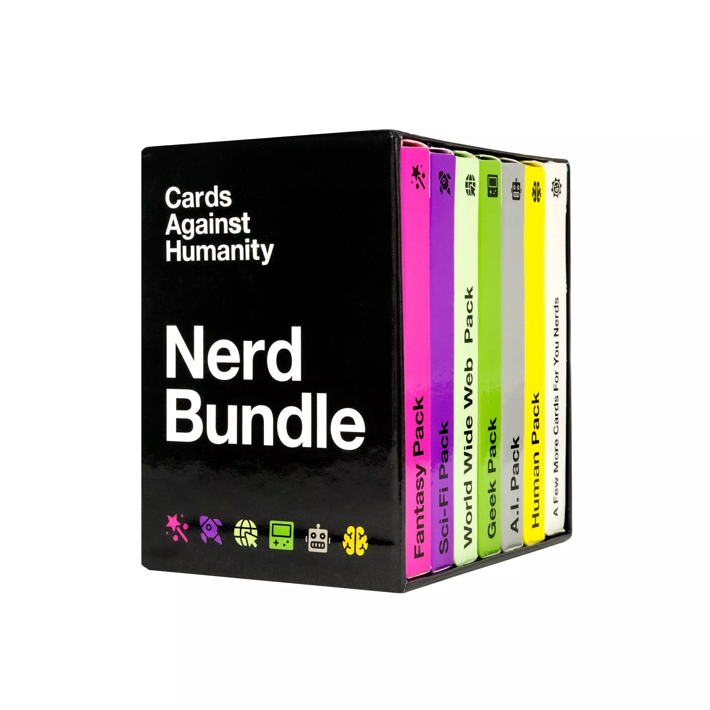 Cards Against Humanity Nerd Bundle Expansion Pack - Multicolor, 6 Packs