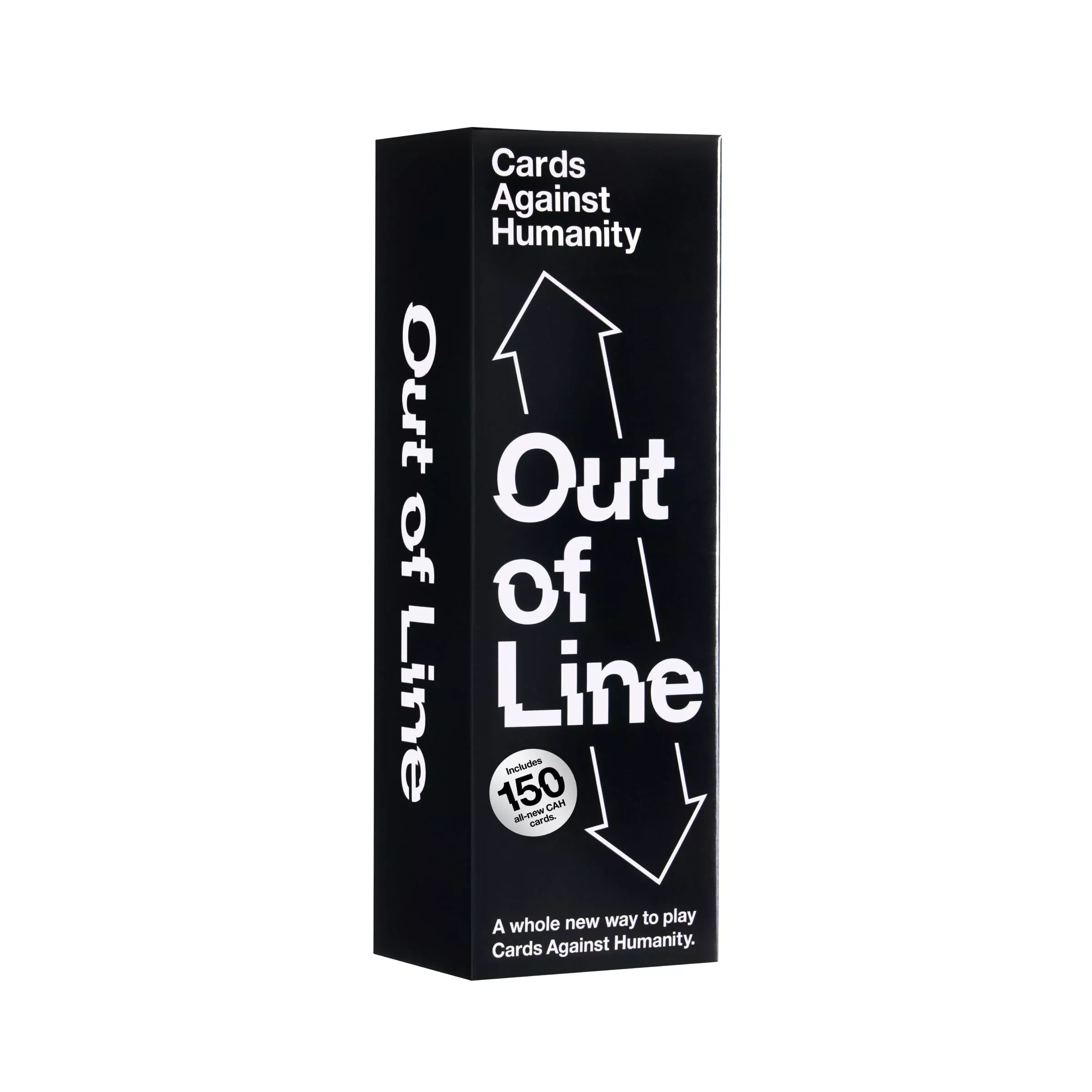 Cards Against Humanity: Out of Line Expansion, 150 New Cards, Medium S