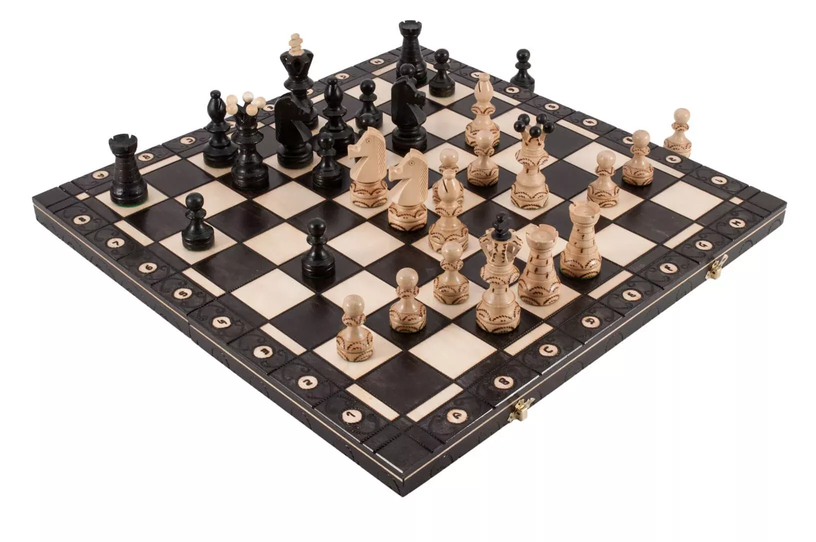 The Carpathian Travel Chess Set & Board