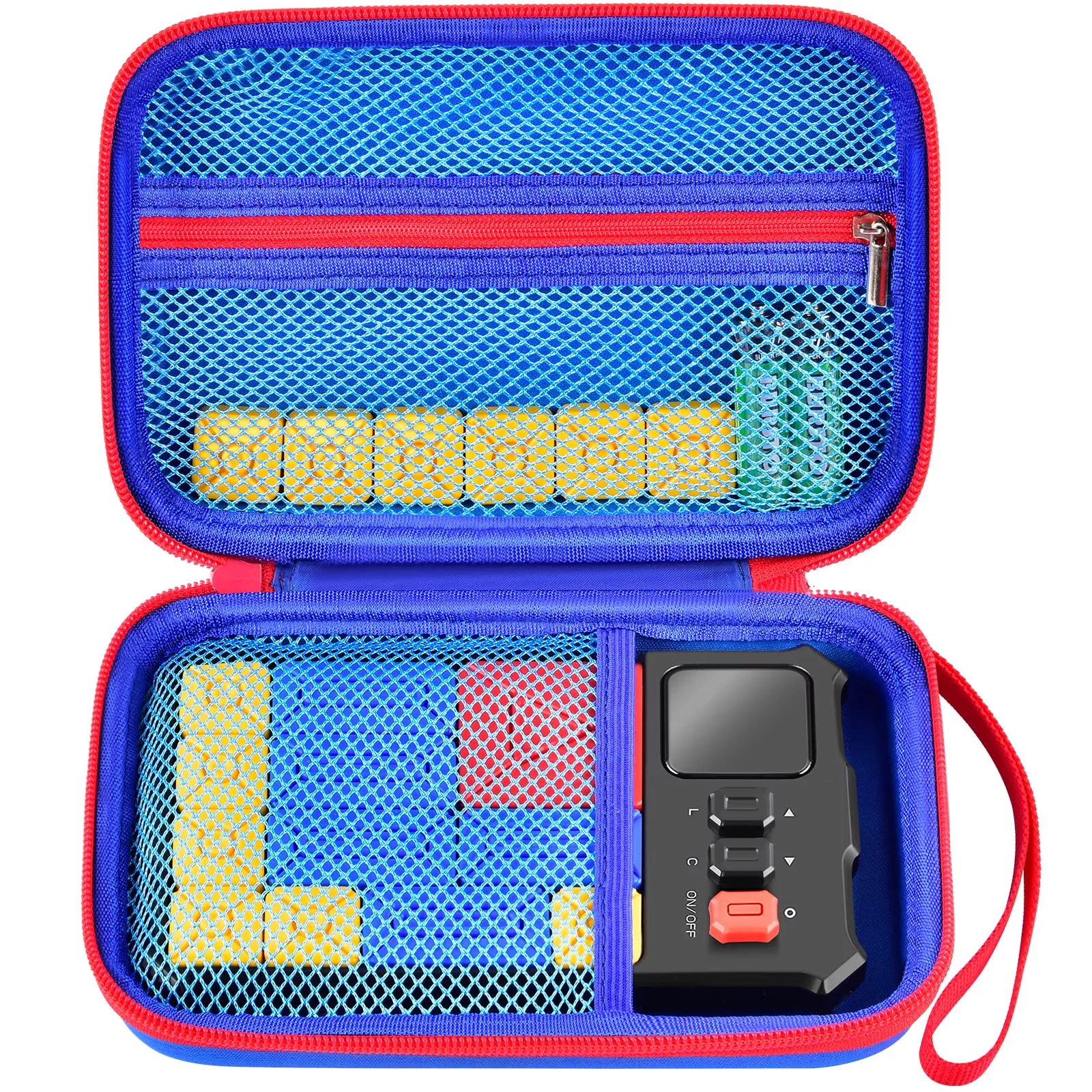 Casmilee Portable Puzzle Game Case for Giiker Super Slide, Blue