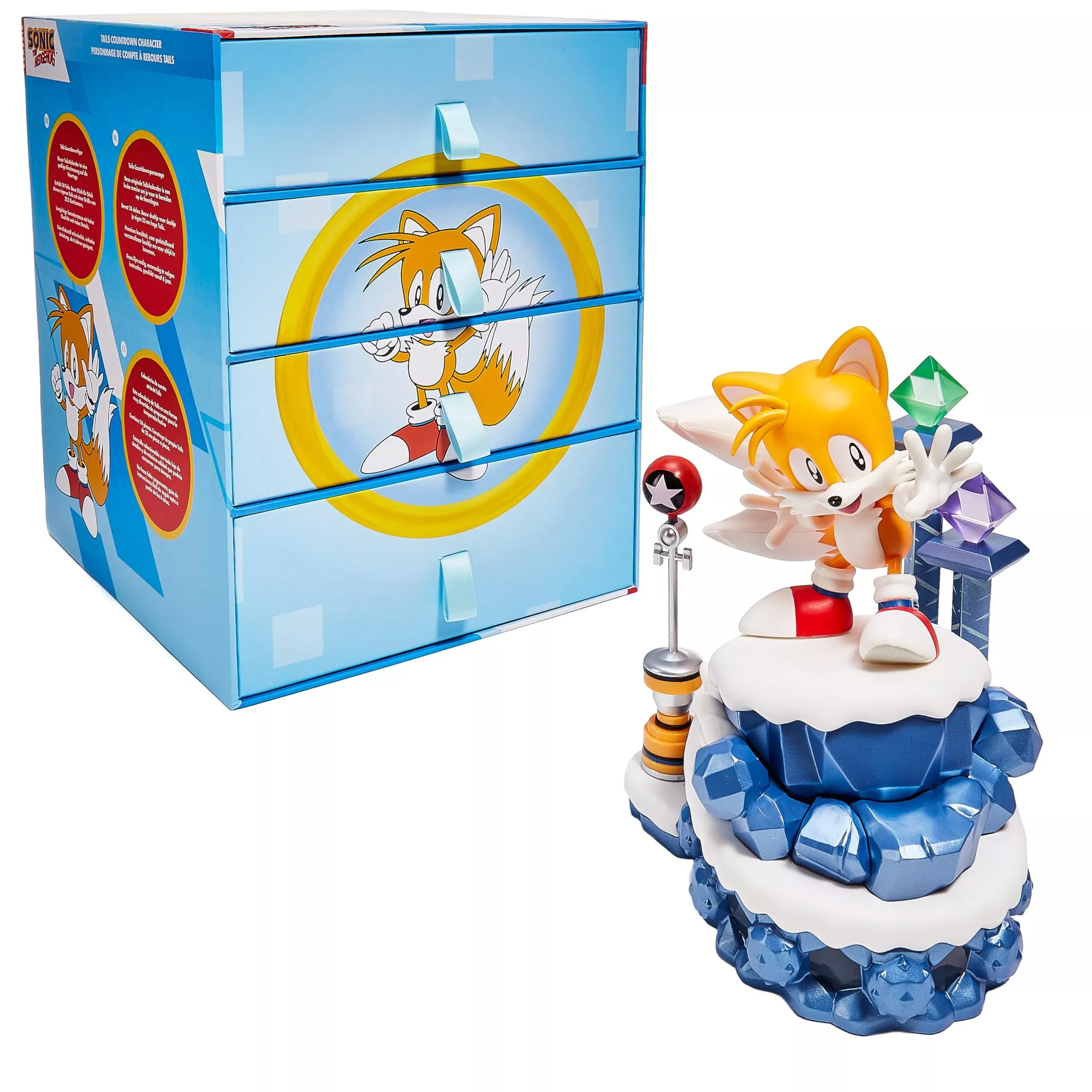 CC Countdown Characters Tails Figure One Size Eco-Friendly Assembly