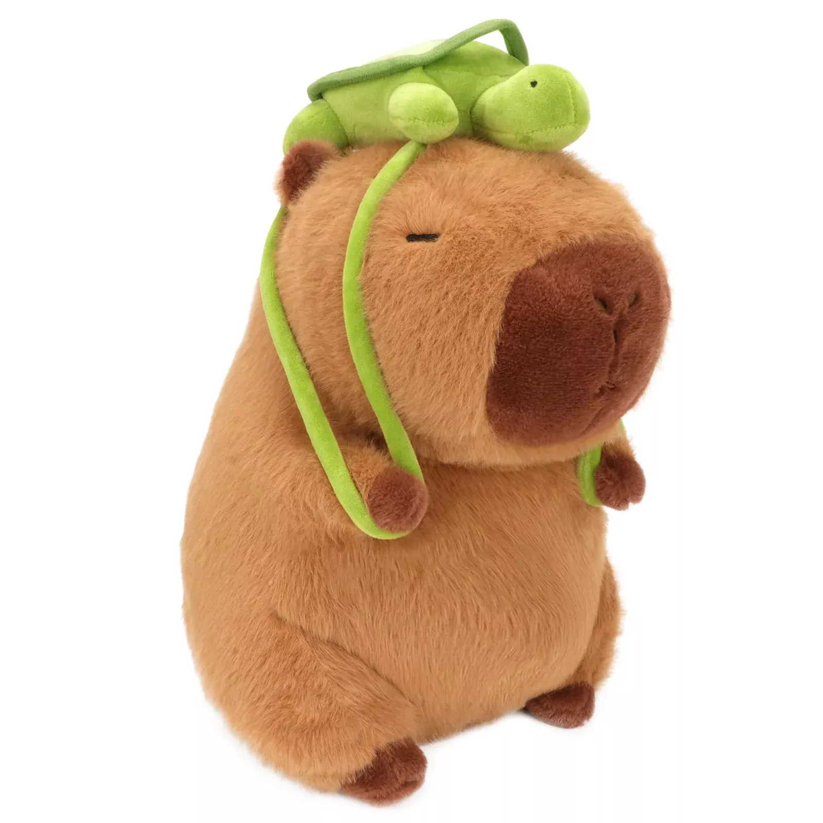 Chdblock Capybara Stuffed Animals,Capybara Plush Toys,Kawaii Rodents,C