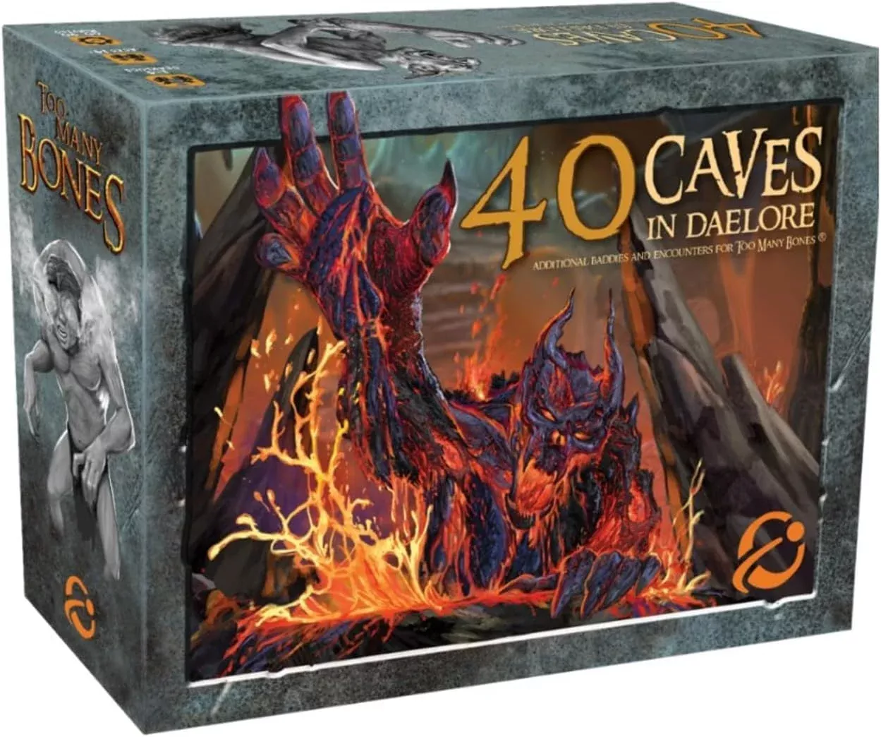 Chip Theory Games Too Many Bones: Unbreakable 40 Caves Expansion Blue