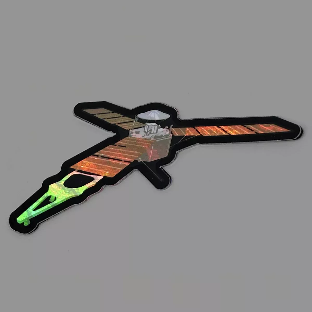 Chop Shop Studio Current Missions: Juno Holographic Style Sticker