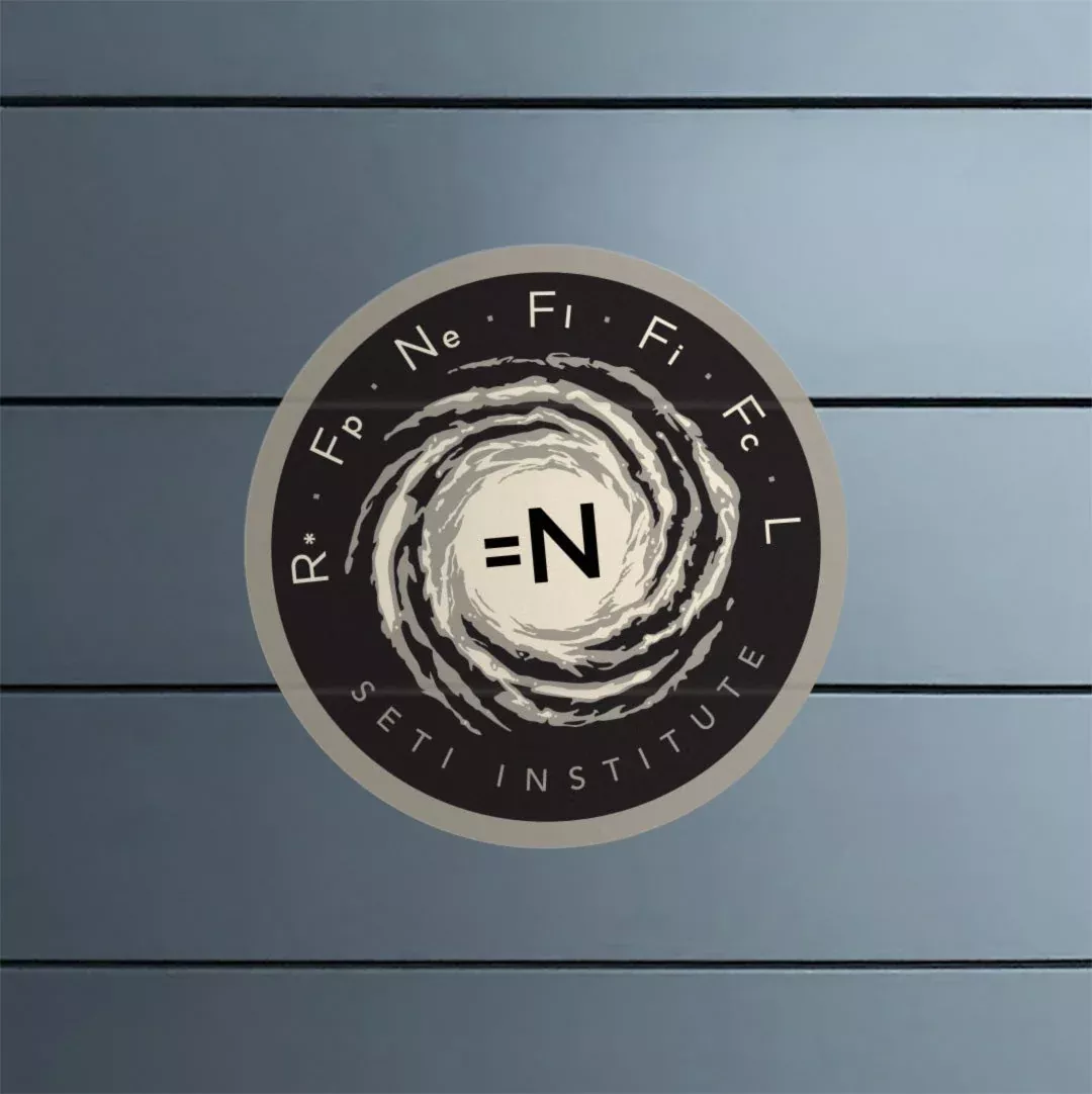 Chop Shop Studio Drake Galaxy=N Sticker for SETI