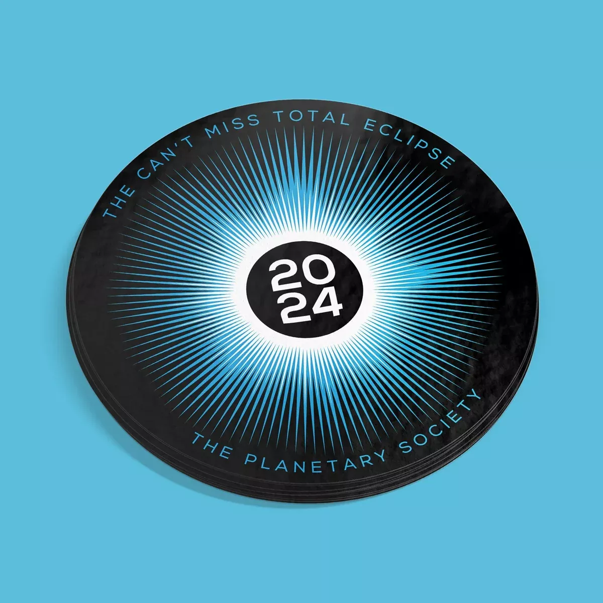 Chop Shop Studio Eclipse 2024 Sticker