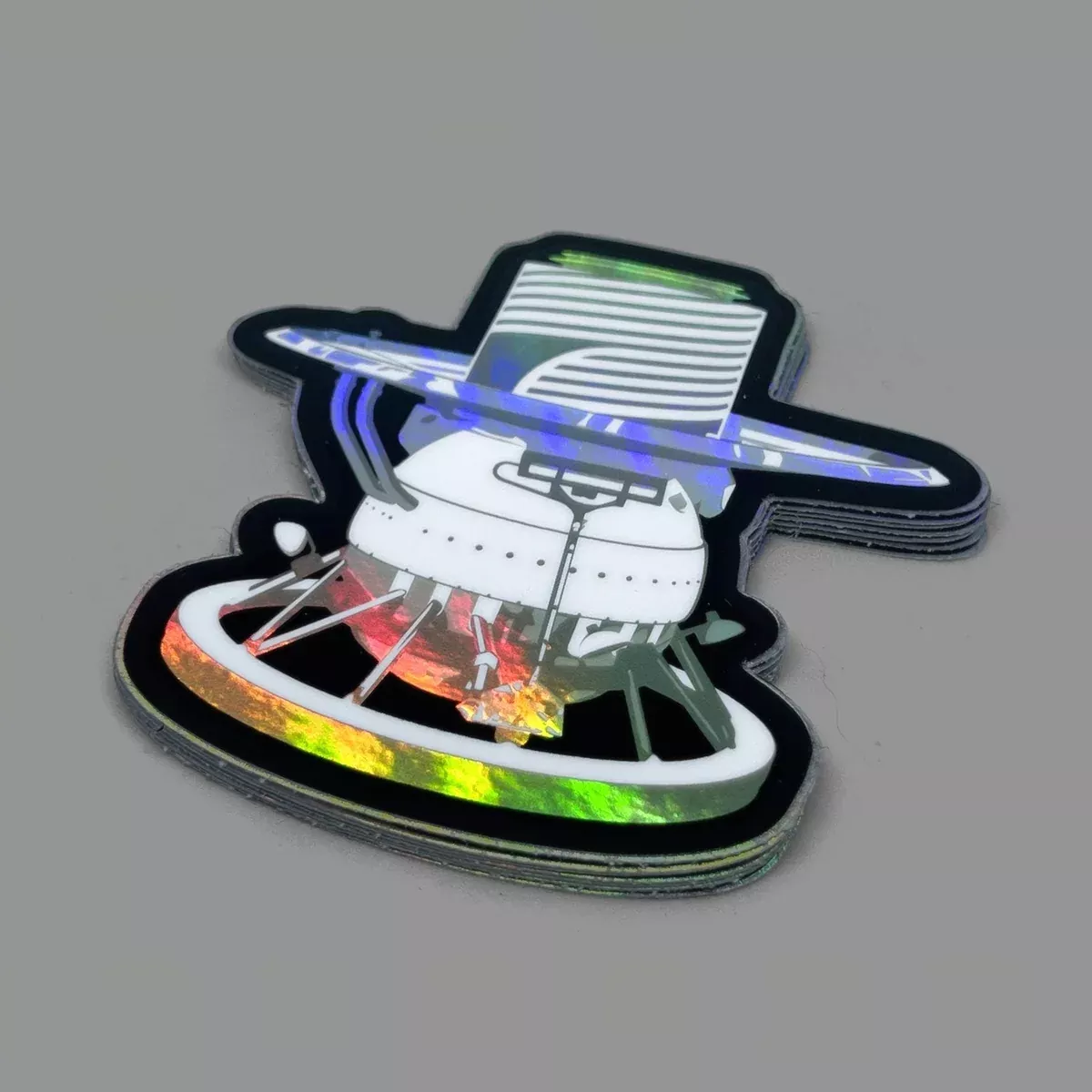 Chop Shop Studio First on Venus: Venera Holographic Style Sticker