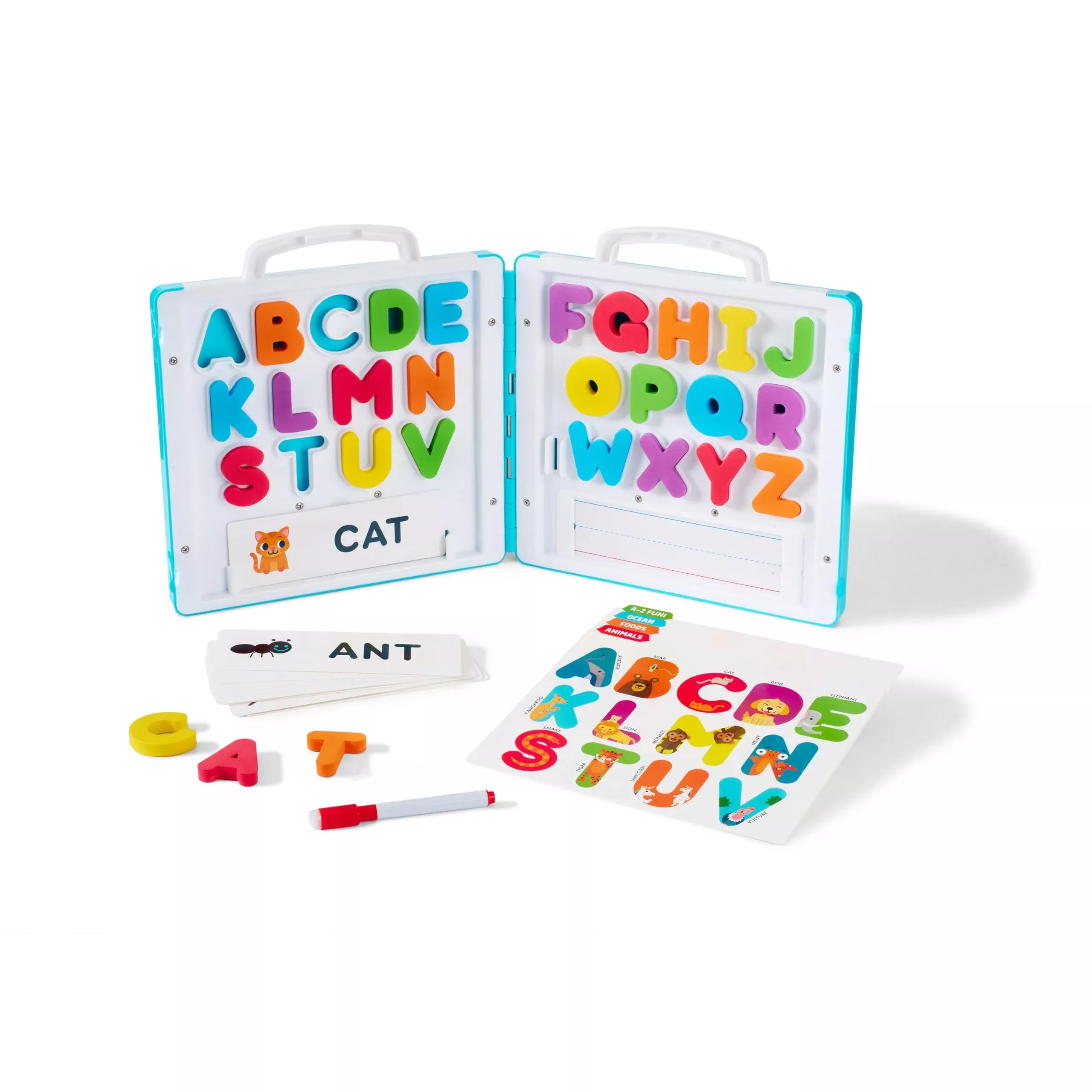 Chuckle & Roar All About A-B-C’s Travel Case, Multicolor, 10