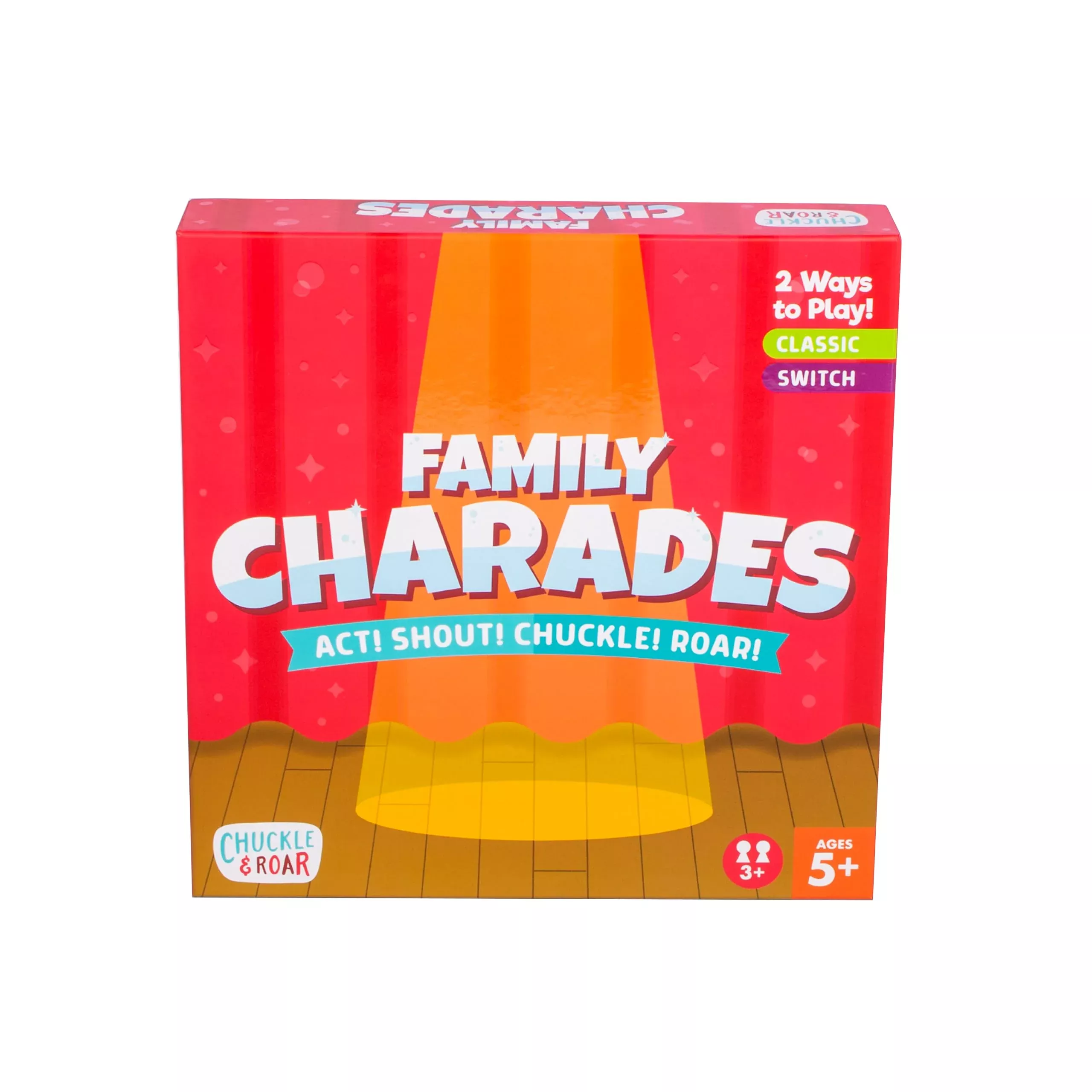 Chuckle & Roar Family Charades Game - Classic Group Acting Fun for Kid