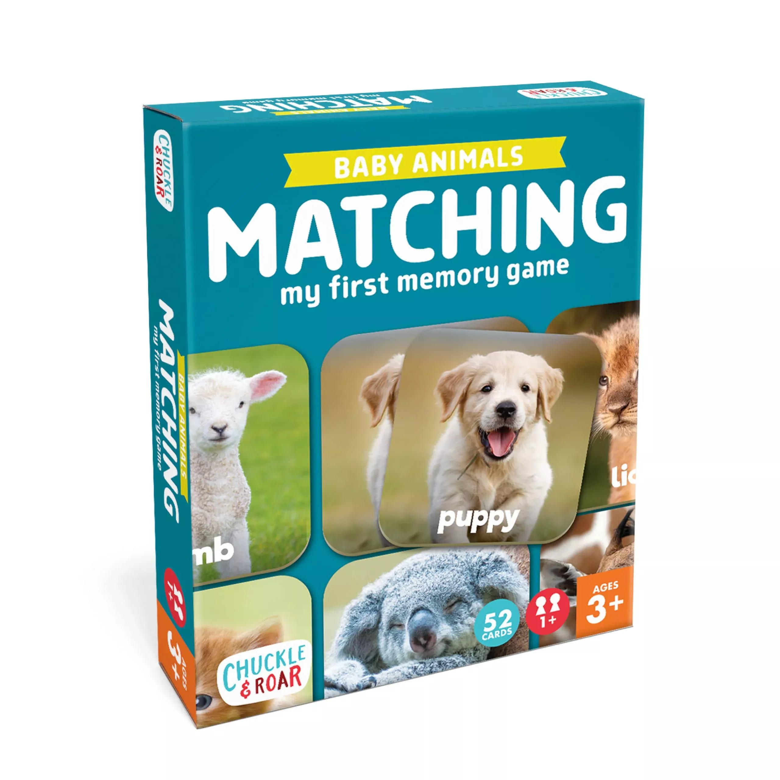 Chuckle & Roar - Matching Game Baby Animals - Board Game For Kids 3 An