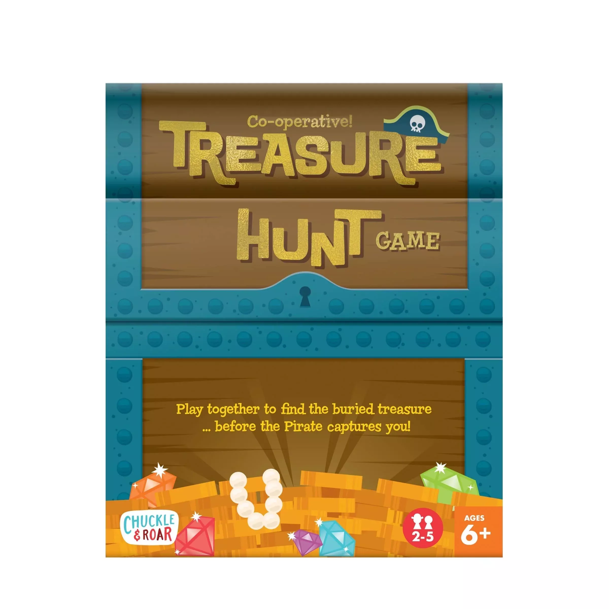 Chuckle & Roar Treasure Hunt Family Game - Preschool Active Search Gam