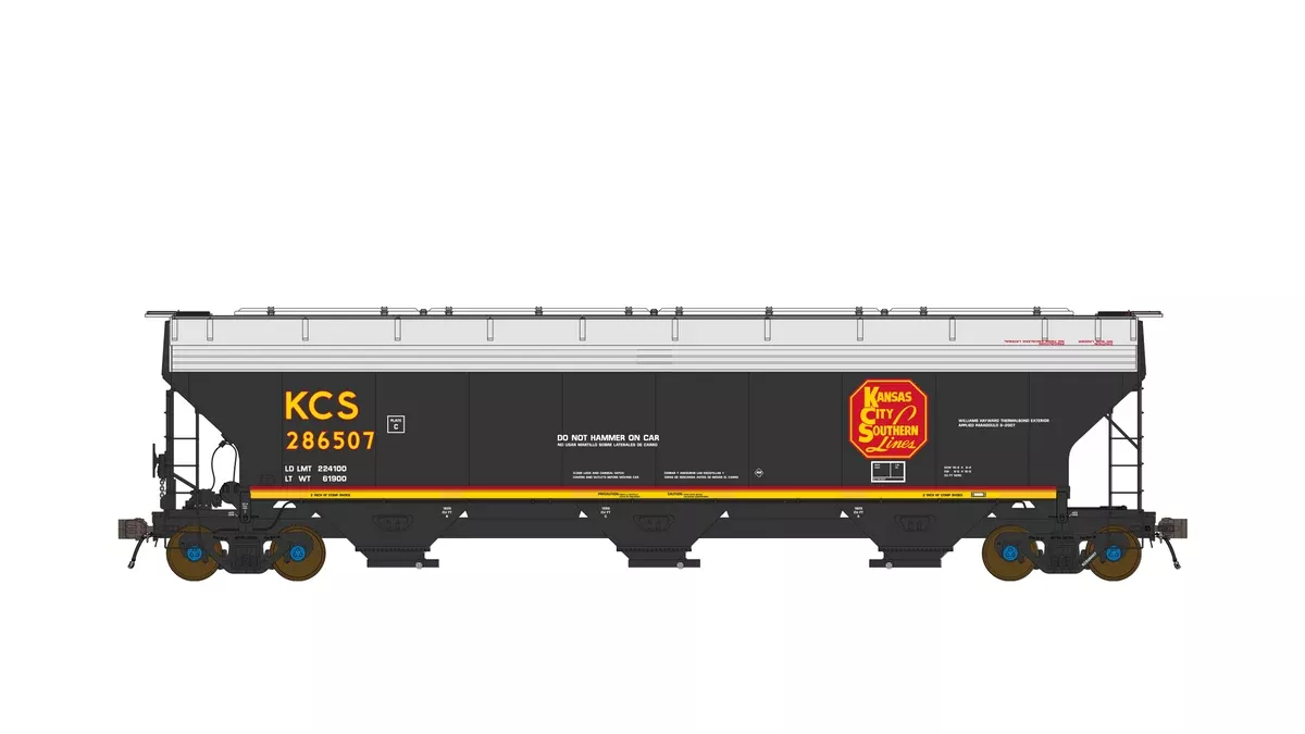 Class One Model Works FC00510 HO Scale ARI 5200 Covered Hopper KCS 286602