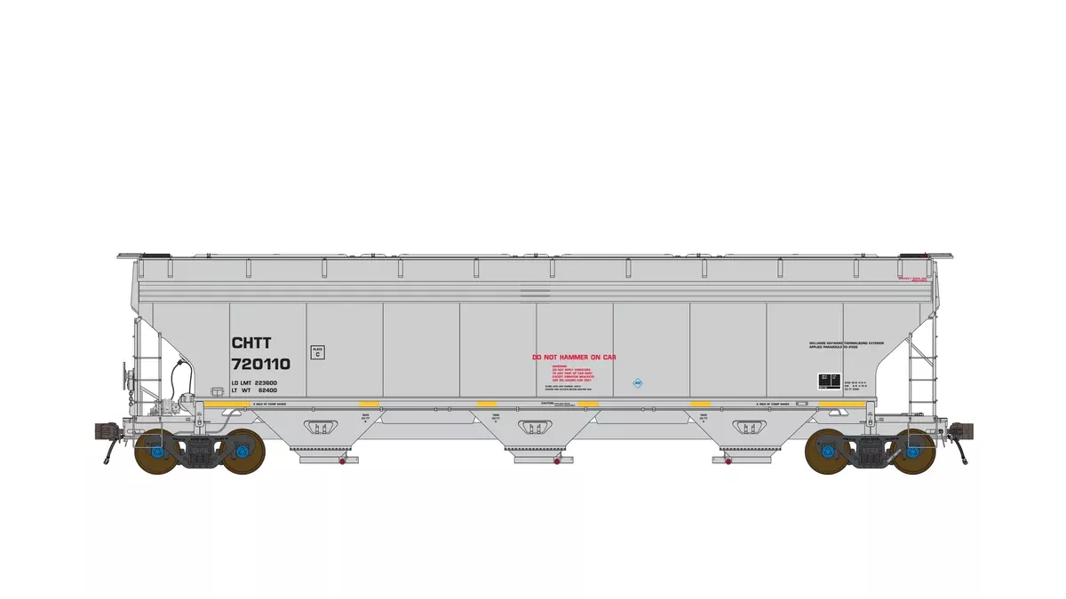 Class One Model Works FC00527 HO Scale ARI 5200 Covered Hopper CHTT 720601