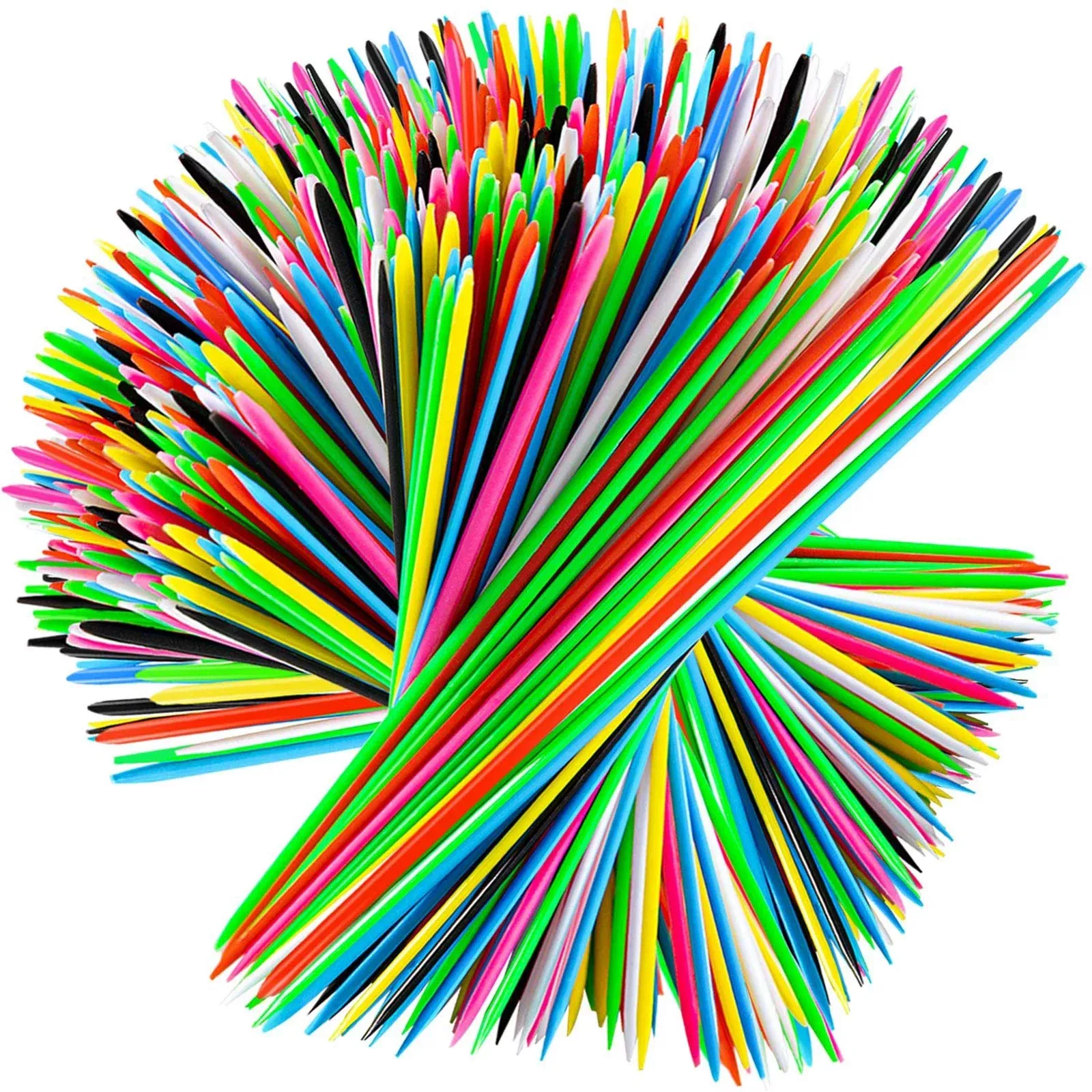 CLESDF Pickup Sticks Game - 240pcs Colorful Fun for Family Game