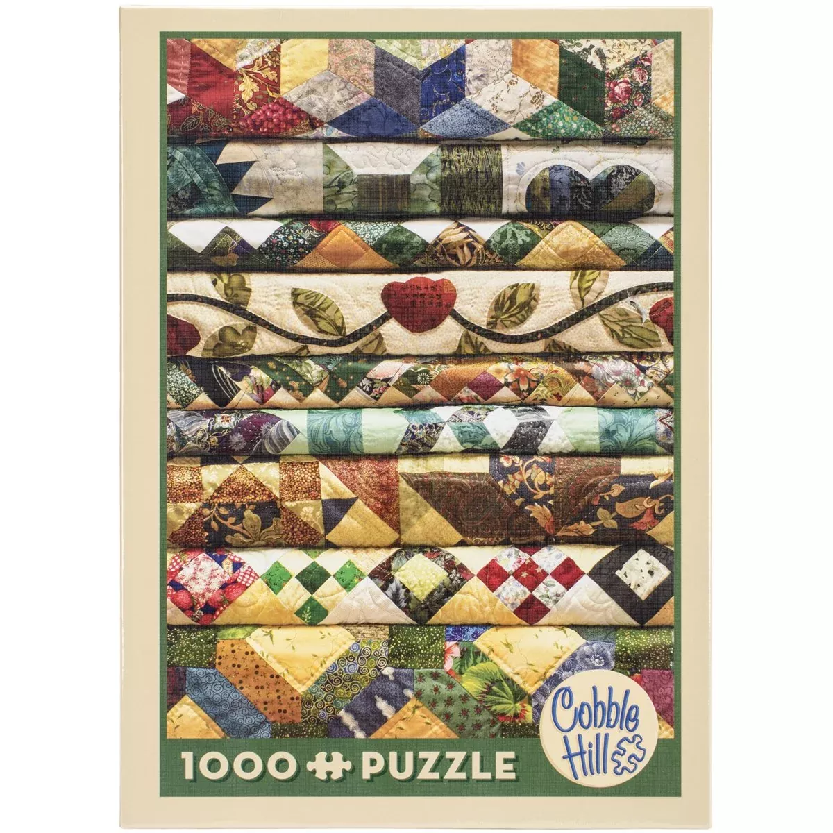 Cobble Hill Puzzle Company Ltd. 1000 Piece Random-Cut Puzzle 26.625