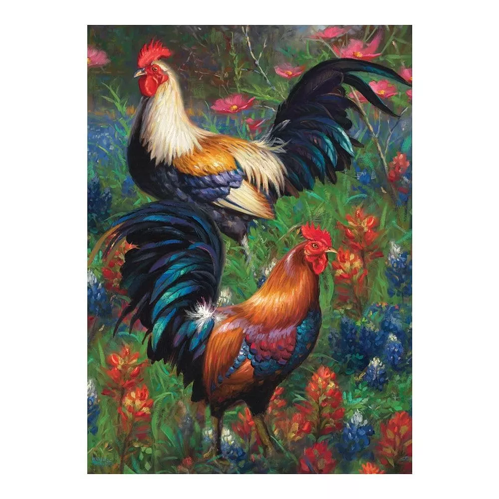 Cobble Hill Random Cut Puzzle - 1000 Pieces - Various Colors