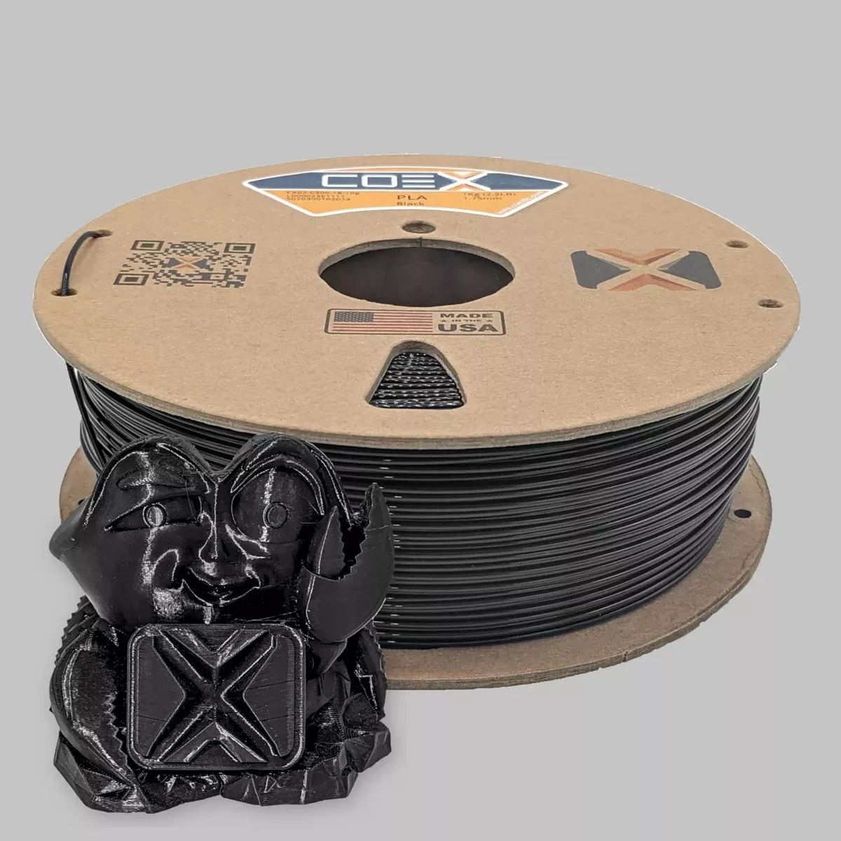 COEX 3D Black PLA Prime 3D Filament
