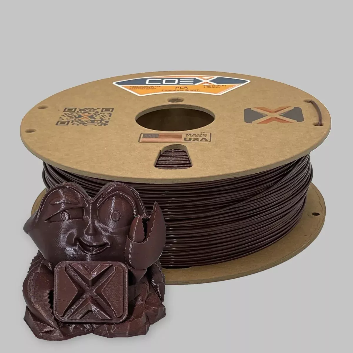 COEX 3D Chocolate Brown PLA 3D Filament