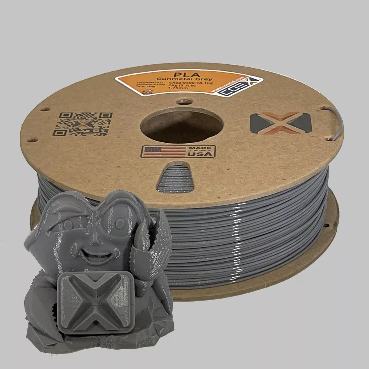 COEX 3D Gunmetal Gray PLA 3D Filament