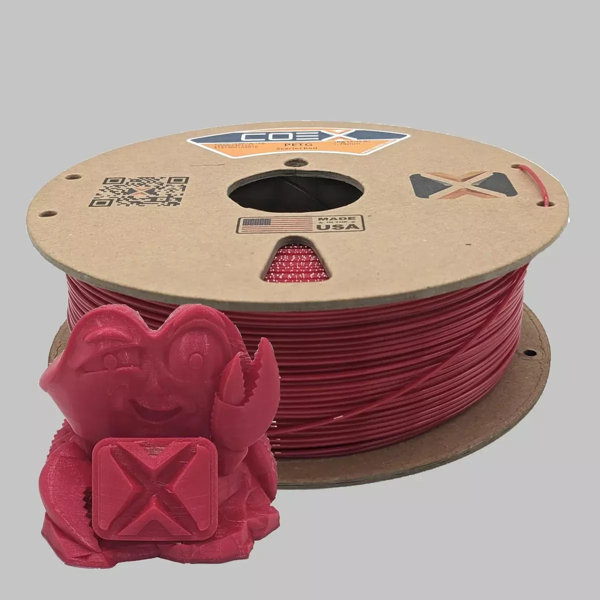 COEX 3D Scarlet Red PETG 3D Filament