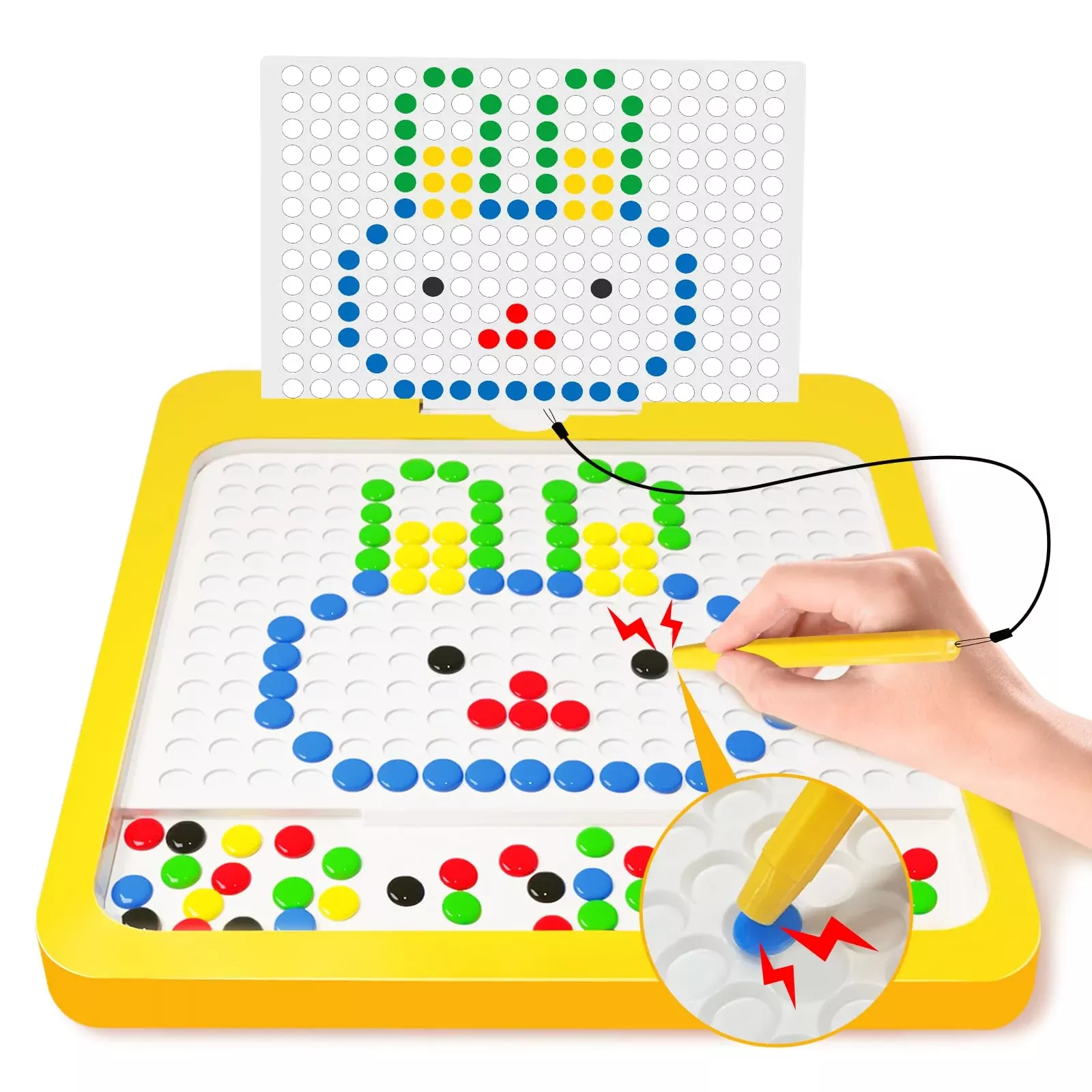 Cokzer Magnetic Drawing Board For Kids,Large Magnet Doodle Board With