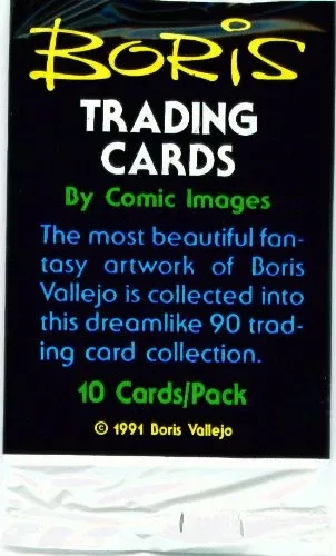 Comic Images Boris Series 1 Trading Cards Pack