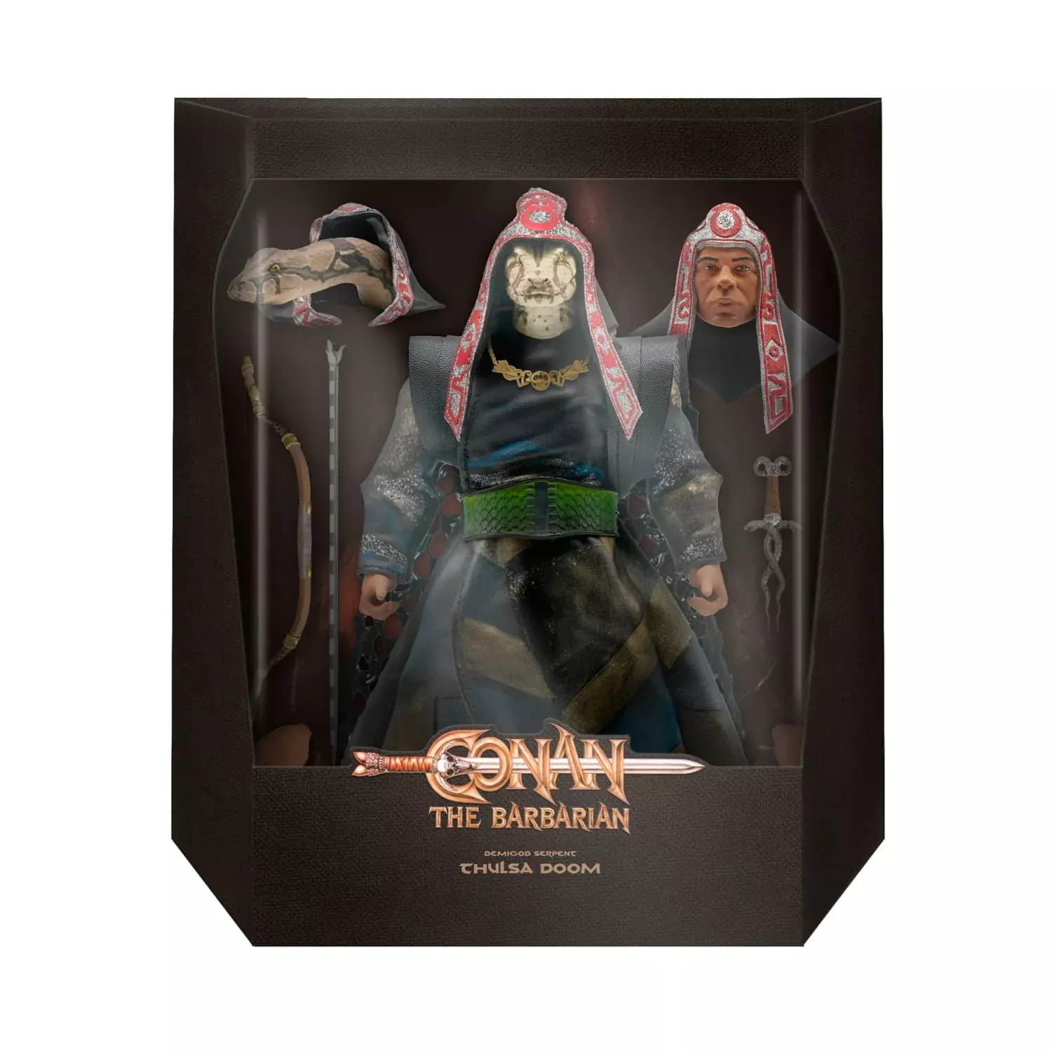 Conan ULTIMATES! Thulsa Doom Figure Multicolor Std Size
