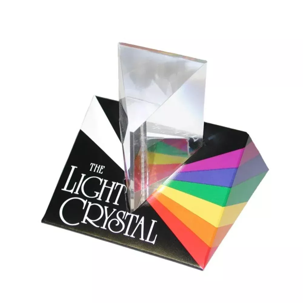 Constructive Playthings Light Crystal Prism, Rainbow Maker For Kids, S