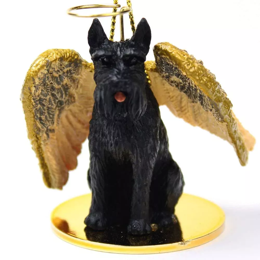 Conversation Concepts Giant Schnauzer Dog Ornament - Black Vinyl, Mode