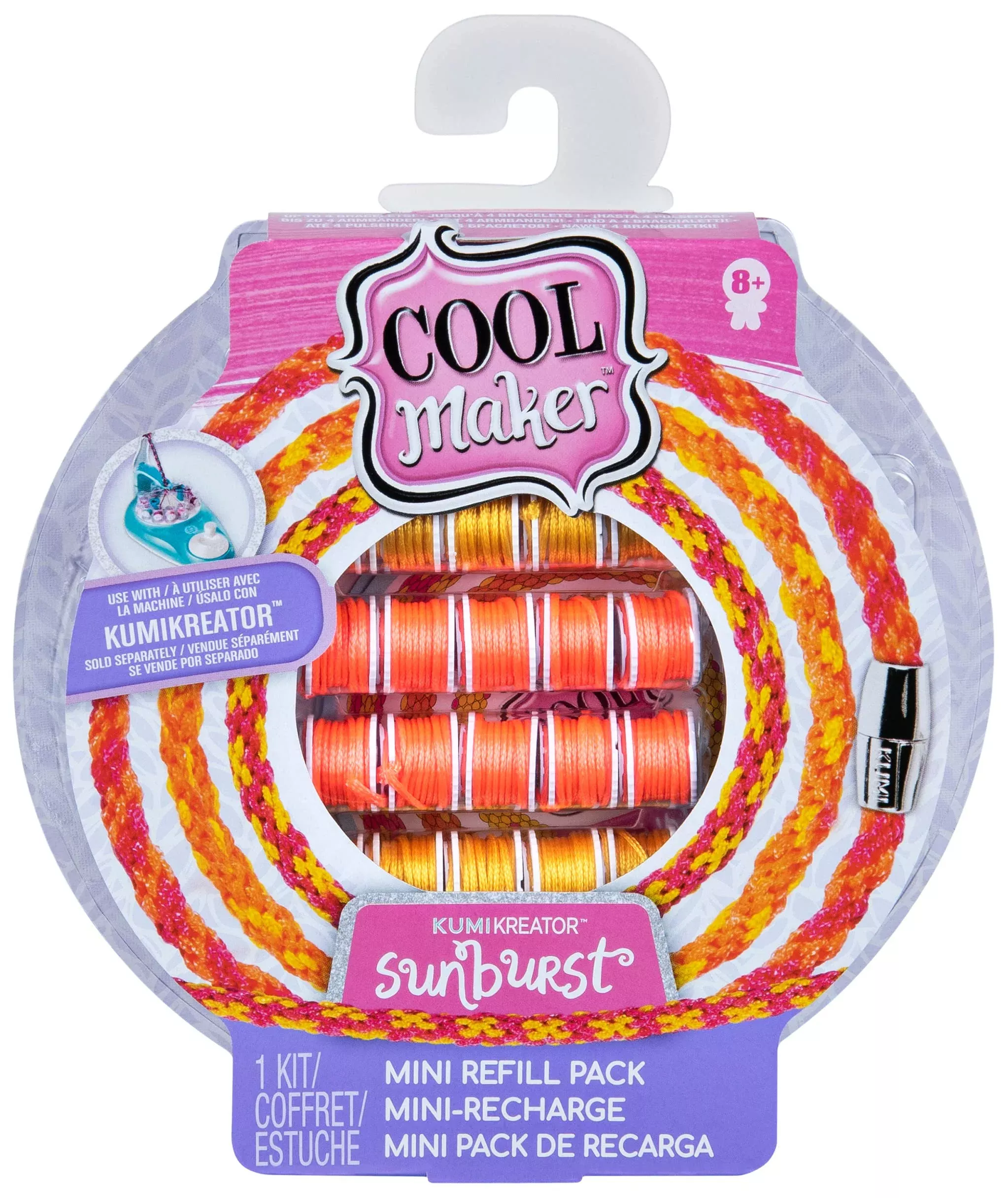 Cool Maker KumiKreator Candy Mini Fashion Pack - 32 Spools, Small