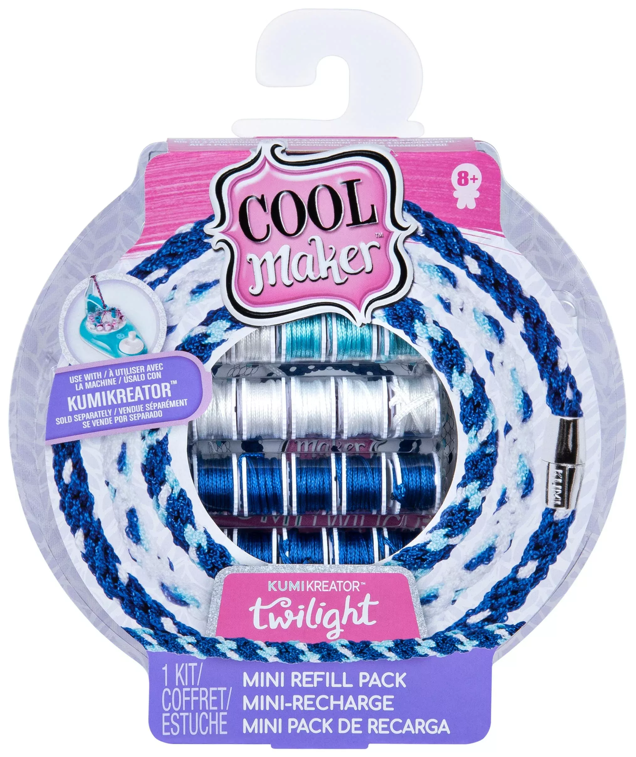 Cool Maker KumiKreator Twilight Mini Fashion Pack Bracelet Kit, Small